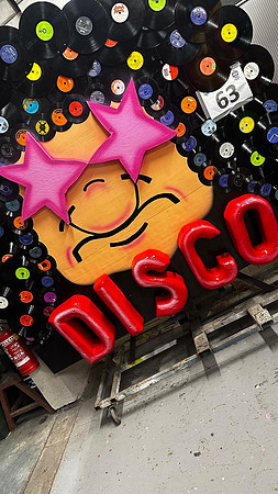 Wagen aanbieden disco