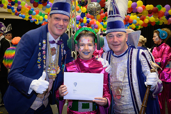 Guus Nijkamp, winnaar van de Ballonvaart door Rien Jurg Promotions beschikbaar gesteld.